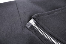 Load image into Gallery viewer, Punk moto irreqular zipper side bag mini skirt KW183