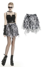 Load image into Gallery viewer, Punk decadent dyeing mini skirt  KW184