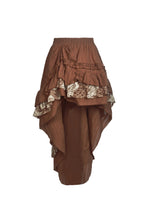 Load image into Gallery viewer, Steampunk frilly cocktail skirt KW185