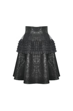 Load image into Gallery viewer, Steampunk layered short skirt KW186