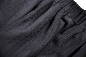 Black lolita cross side hollow out skirt KW199