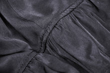 Load image into Gallery viewer, Black lolita white bow contrast mini skirt KW201