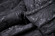 Load image into Gallery viewer, Gothic luxe court jacquard-lace empire waist skirt KW202