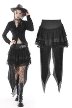 Load image into Gallery viewer, Punk magic high low lace skirt KW213