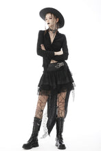 Load image into Gallery viewer, Punk magic high low lace skirt KW213