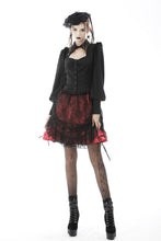 Load image into Gallery viewer, Women lace cover red sexy mini skirt  KW215
