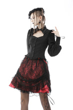 Load image into Gallery viewer, Women lace cover red sexy mini skirt  KW215