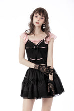 Load image into Gallery viewer, Black dolly frilly mini petticoat  KW240BK