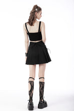 Load image into Gallery viewer, Rock girl pleated mini skirt KW243