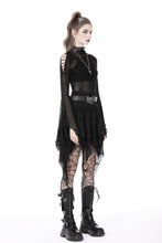 Load image into Gallery viewer, Rocker irregular messy hem skirt KW259