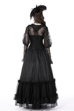 Load image into Gallery viewer, Gothic vintage court maxi skirt KW264