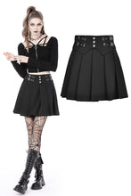 Load image into Gallery viewer, Punk rock pleated skirt KW267