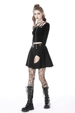 Load image into Gallery viewer, Punk rock pleated skirt KW267