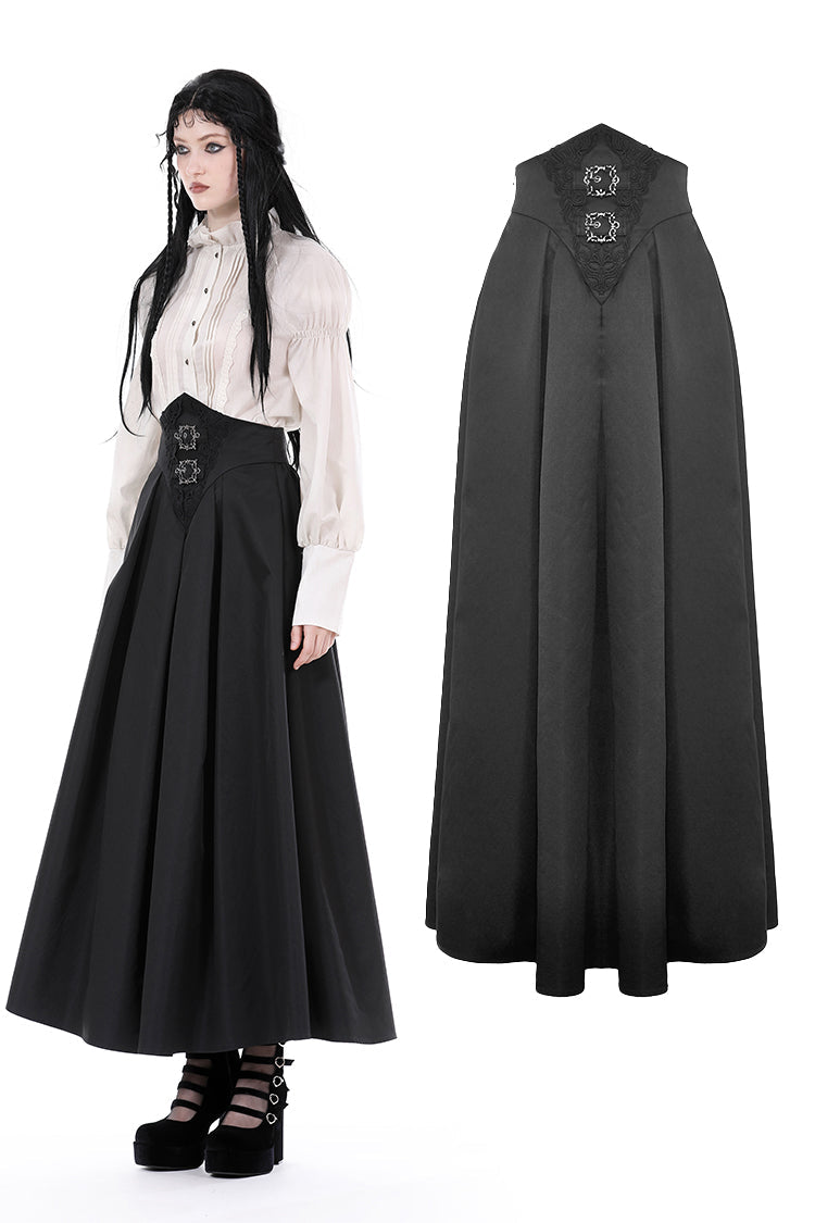 Gothic retro pattern long skirt KW307 – DARK IN LOVE