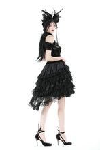 Load image into Gallery viewer, Princess frilly high low skirt KW317