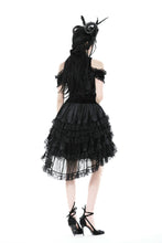 Load image into Gallery viewer, Princess frilly high low skirt KW317