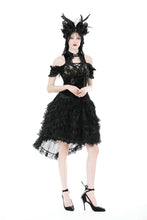 Load image into Gallery viewer, Princess frilly high low skirt KW317