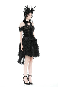 Gothic pattern doll skirt KW321