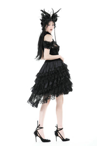 Gothic pattern doll skirt KW321