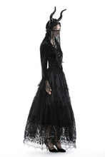 Load image into Gallery viewer, Gothic pattern elegant maxi skirt KW322