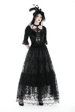 Load image into Gallery viewer, Gothic pattern elegant maxi skirt KW322