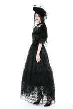 Load image into Gallery viewer, Gothic pattern elegant maxi skirt KW322