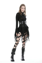 Load image into Gallery viewer, Punk irregular super mini skirt KW323