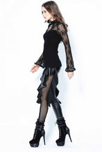 Load image into Gallery viewer, Punk sexy pleated side legging pants PW081 - Gothlolibeauty