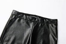 Load image into Gallery viewer, Gothic leggings with sexy flower on thigh PW082 - Gothlolibeauty