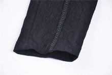 Load image into Gallery viewer, Women gothic punk victorian tight trousers with flower PW089 - Gothlolibeauty