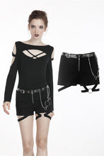Load image into Gallery viewer, Punk metal shorts PW092 - Gothlolibeauty
