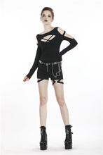 Load image into Gallery viewer, Punk metal shorts PW092 - Gothlolibeauty