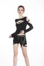 Load image into Gallery viewer, Punk metal shorts PW092 - Gothlolibeauty