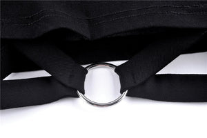 Punk metal shorts PW092 - Gothlolibeauty