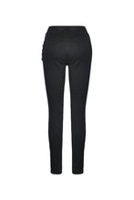 Load image into Gallery viewer, Punk hollow leg asymmetrical elastic trousers PW095 - Gothlolibeauty