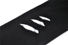 Load image into Gallery viewer, Punk hollow leg asymmetrical elastic trousers PW095 - Gothlolibeauty