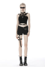 Load image into Gallery viewer, Punk bandage thigh irregular shorts PW103 - Gothlolibeauty