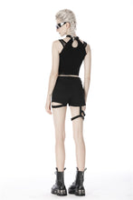 Load image into Gallery viewer, Punk bandage thigh irregular shorts PW103 - Gothlolibeauty