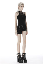 Load image into Gallery viewer, Punk irregular shorts with side bag PW107 - Gothlolibeauty