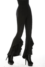 Load image into Gallery viewer, Gothic elegant lace frilly legging PW111