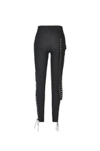 Load image into Gallery viewer, Punk locomotive asymmetrical eyelet rope trousers PW112
