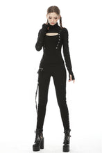 Load image into Gallery viewer, Punk locomotive asymmetrical eyelet rope trousers PW112