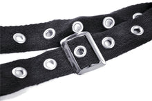 Load image into Gallery viewer, Punk locomotive asymmetrical eyelet rope trousers PW112