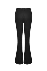 Punk sexy hollow out front bell trousers PW113