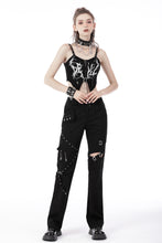 Load image into Gallery viewer, Punk locomotive metal studded trousers PW118