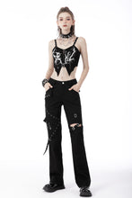 Load image into Gallery viewer, Punk locomotive metal studded trousers PW118