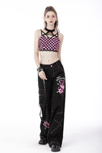 Load image into Gallery viewer, Rebel fashion danger bear metal studded baggy trousers PW119