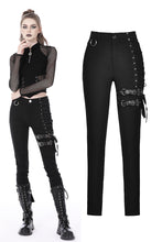 Load image into Gallery viewer, Punk locomotive rebel asymmetric trousers PW120