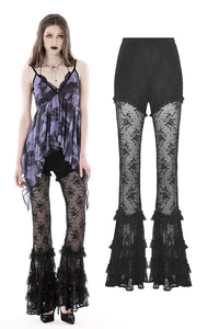 Gothic lady lace bell leggings PW123