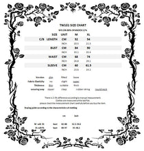 Load image into Gallery viewer, Gothic corset-look T-shirt with jacquard hollow out sexy lace TW101